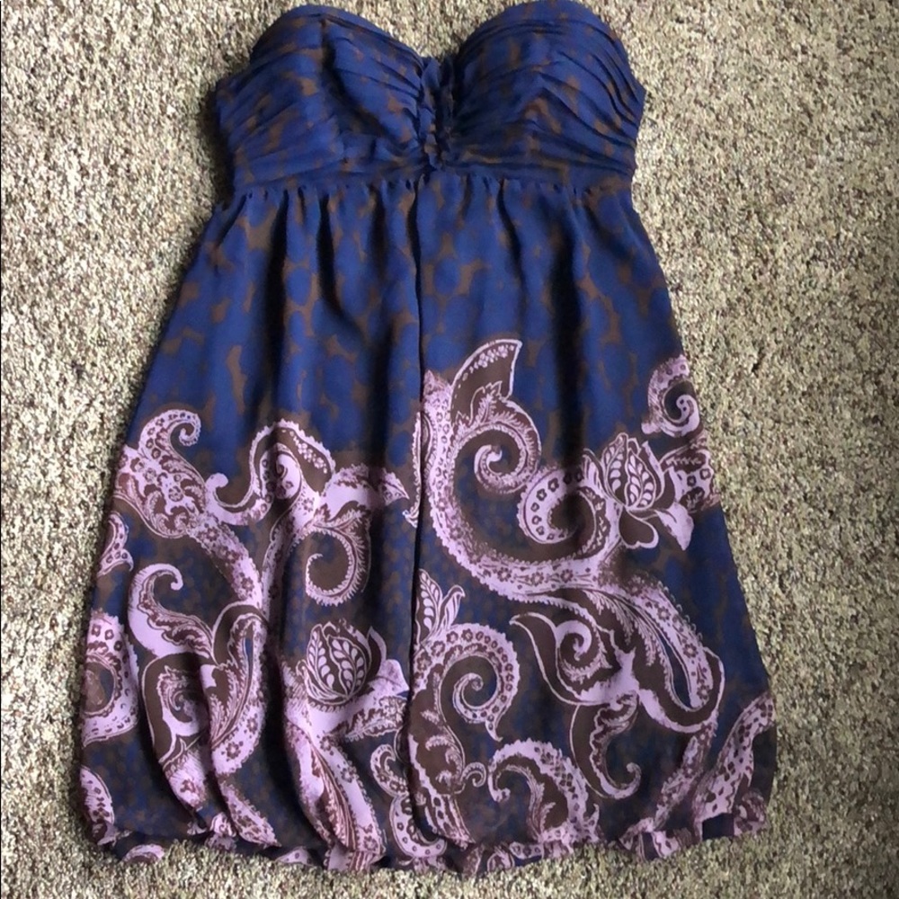 Guess Los Angeles strapless dress